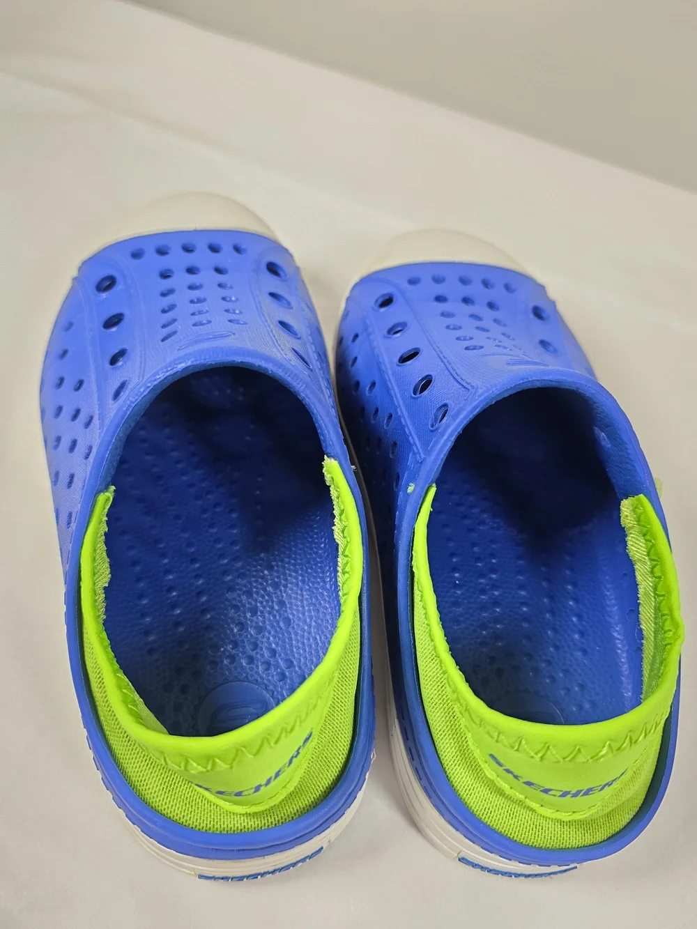Skechers Kids Blue Slip-On Water-Friendly Sneakers